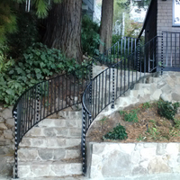 Wrought Iron Brentwood, Staircase