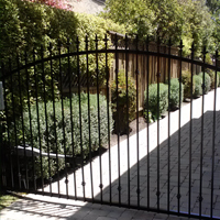 Wrought Iron Driveway gate, San Rafael