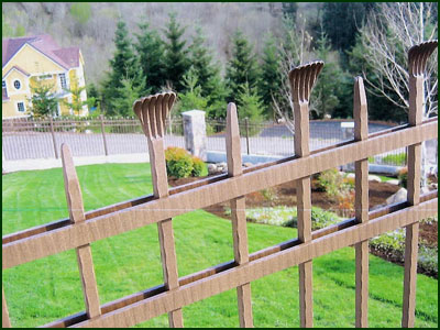 Wrought iron Fence - Oakland Hills